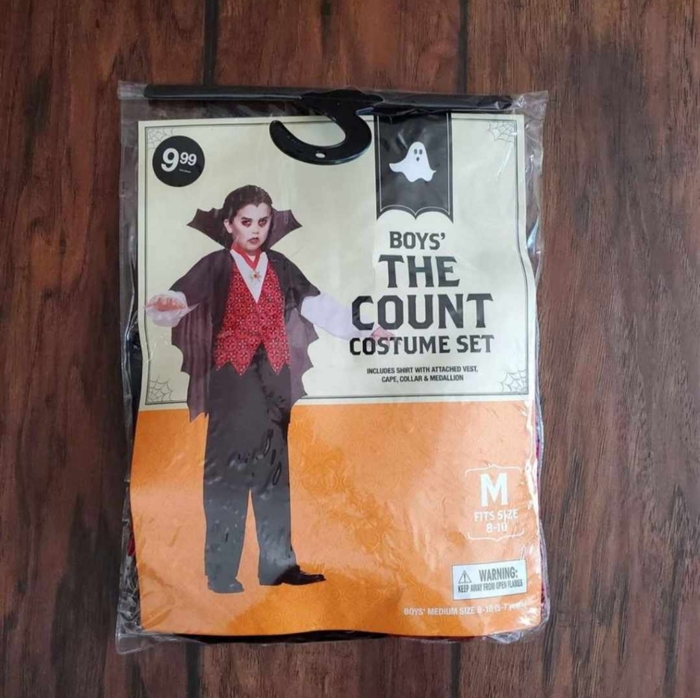 The Count Vampire Halloweem Costume